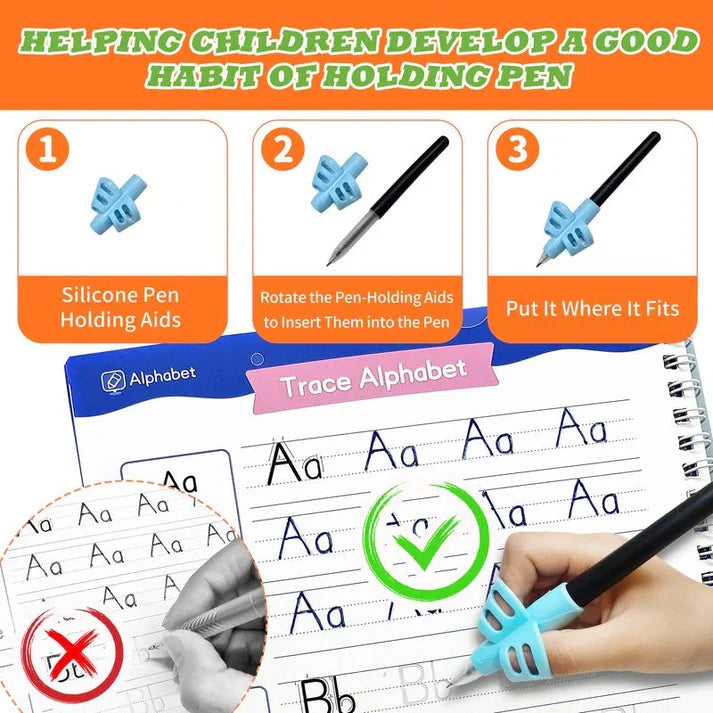 Magic Grooved Handwriting Book for Kids (Ages 3–8)